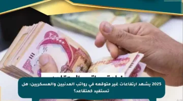 2025 يشهد ارتفاعات غير متوقعة في رواتب المدنيين والعسكريين: هل تستفيد كمتقاعد؟